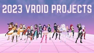 【SHOWCASE】Bun's Vroid family gets even bigger in 2023!【Moe Bun】#Vroid #Vtuber #3dvtuber