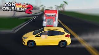 Realistic Crashes #1 | Car Crushers 2