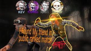 Dead by daylight mobile:Mori Skin Platinum The legion But I Found My Friends In Ranked Match