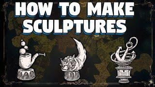 How To Make Sculptures in Don't Starve Together - How To Use Sketches in Don't Starve Together