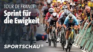 Tour de France, 5. Etappe Highlights: Saint-Vulbas erlebt einen historischen Sieg | Sportschau