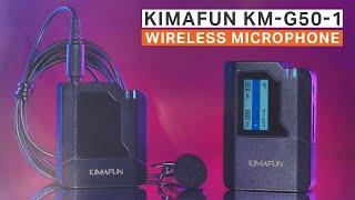 Kimafun KM-G50-1 - Best Below $100 Wireless Mic | Filmmaking Today