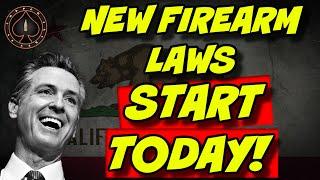 Several New "Firearm" Laws Start TODAY July 2024
