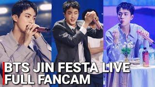 BTS Jin Festa Live Performance SUPER TUNA+ MOON+Jungkook Seven BTS Festa Live Full Fancam 2024