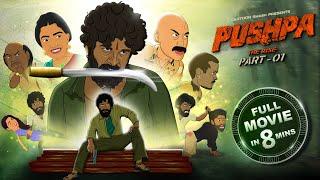 Pushpa: The Rise || Full Movie Recap Animated Spoof || Cartoon Smash