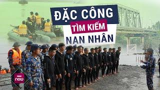 Hiện trường Công binh, Hải quân điều tiết phà quân sự và tìm kiếm nạn nhân khu vực cầu Phong Châu