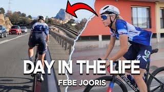 DAY IN THE LIFE OF A PROFESSIONAL CYCLIST ft. Febe Jooris