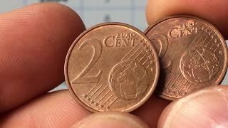 2 euro cent, Germany 2016 TABLE - Circulation 2 cent