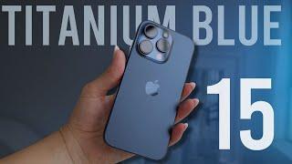 Blue Titanium iPhone 15 Pro Unboxing!