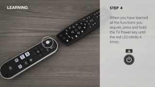 Universal Remote Control – URC 6810 Zapper – how to setup by Learning