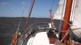 Sailing with our 110 year old boeier