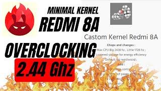 MINIMAL KERNEL, 2.44 GHZ IN REDMI 8A, ANTUTU TEST