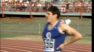 Allan Wells vs.Ben Johnson-100m.1982 CW Games ,Brisbane