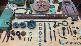 Drill Press Restoration - How to remove drill press chuck part 1