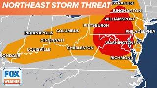 Severe Storms, Flash Flooding Possible In Northeast And Mid-Atlantic On Wednesday