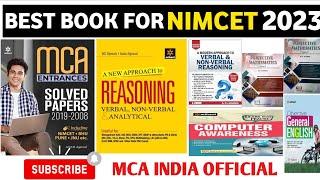 Best Book for NIMCET | Reasoning Book | Maths Book | Computer Book |MCA Book