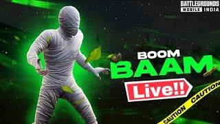 Boom Baam | Rush Gameplay | BGMi | LegendEvolve Live