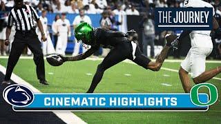 CINEMATIC HIGHLIGHTS: Oregon Tops Penn State to Capture Big Ten Football Championshp | The Journey