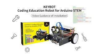 KS0353 Programmable Education Robot Car Kit + User Manual For Arduino Graphical Programming #robot