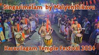 Singarimelam Performance By Malyenthikavu | Malyenthikavu  Singarimelam | Chendamelam Performance