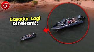 Dikira Lagi Mancing, Kamera Drone Ini Tak Sengaja Merekam Kejadian Tak Terduga