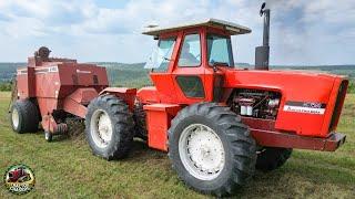 Allis Chalmers Tractors Baling Hay