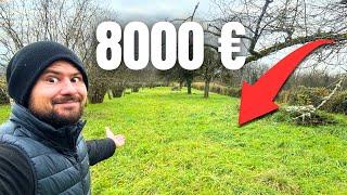 J’ACHÈTE UN TERRAIN A 8000 €