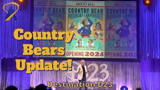 Country Bears Update Announced for Disney's Magic Kingdom at Destination D23 2023