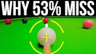 Snooker Aiming Secrets Revealed How To Stop Missing