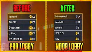 How to Get Noob Lobby Every Time in Pubg Mobile | Get 25+ Kills in Every Match / Kumari Gamer