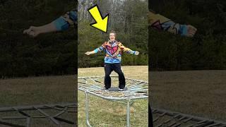 LEARNING TO FLIP ON THE WORLDS MOST DANGEROUS TRAMPOLINE 