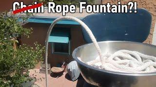 Rope Fountain: Can you get the Mould Effect with a rope?