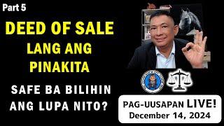 Yan lang proof of ownership ng seller!