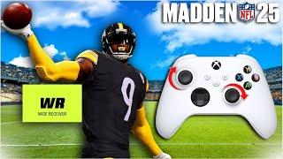 How To 1 Hand Catch! 5 WR BUILD TIPS WITH HAND CAM! ROUTE RUNNING AND MORE! MADDEN 25 SUPERSTAR