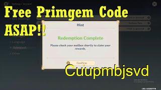 Latest free Primogem Code for Genshin Impact - January 2021 (Free 50 Primogem) genshin promo code