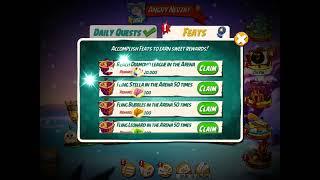 Angry Birds 2 - Claiming new feat rewards with Feather Frenzy 