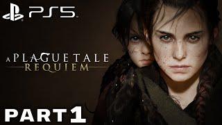 A Plague Tale: Requiem PS5 Walkthrough Gameplay Part 1 - INTRO (FULL GAME)