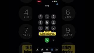 IPHONE SECRET CODES… how to see your devices legal and regulatory information