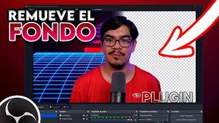 Como quitar el fondo de tu cámara en OBS solo con con un Plugin!!