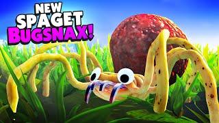 GIANT Spaghetti Spider is ALMOST IMPOSSIBLE To Catch - Bugsnax Isle of Bigsnax