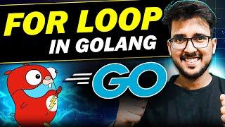 For loop Golang | Golang projects for beginners #golangtutorial #backend #developers