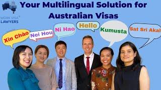 Your Multilingual Solution for Australia Visas - Work Visa Lawyers