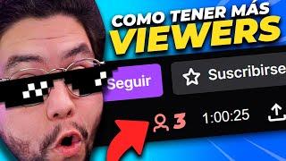 Cómo tener MÁS ESPECTADORES en tus streams de TWITCH | Duodedos