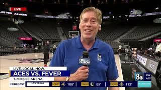 Ron Futrell previews LV Aces vs. Caitlin Clark and Indiana at T-Mobile Arena - July 2, 2024