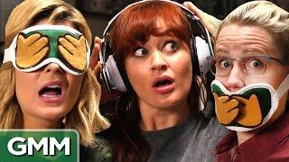 3 Monkeys Challenge ft Grace Helbig, Mamrie Hart and Hannah Hart