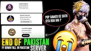 The End Of Free Fire Pakistan  | Free Fire Pakistan Server | Habib Gaming & Pop Gamer, Danish ff
