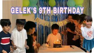 Gelek’s 9th birthday || opening presents || lockdown || TIBETAN VLOGGER ||Melbourne