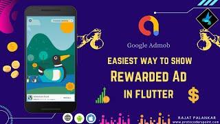 Implement Admob Rewarded Ad in flutter app - PART 1 - google mobile ads