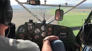 PZL-104 Wilga 35 - D-EOXQ - landing at Arnstadt EDBA airfield