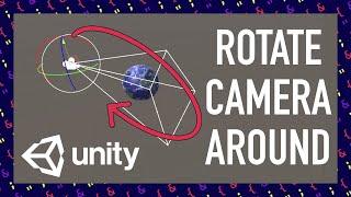 HOW TO ROTATE THE CAMERA AROUND AN OBJECT IN UNITY (EASY TUTORIAL)